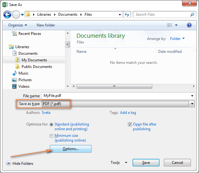 ms word how to save as pdf